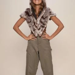 SpiritHoods LLC DAY TIME STYLE Viper Collector Edition Faux Fur Shawl | Women's