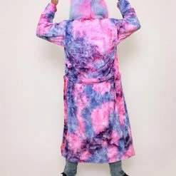 SpiritHoods LLC Cotton Candy Cat Classic Faux Fur Style Robe | Men's 23 SpiritHoods LLC Cotton Candy Cat Classic Faux Fur Style Robe | Men's