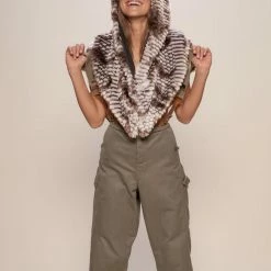 SpiritHoods LLC DAY TIME STYLE Viper Collector Edition Faux Fur Shawl | Women's