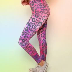 SpiritHoods Oaxaca Jaguar Velvet Leggings | Women's