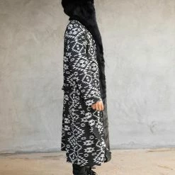 SpiritHoods LLC Santa Fe Wolf Classic Faux Fur Style Robe | Men's NIGHT TIME STYLE