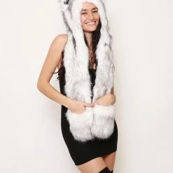 SpiritHoods LLC FESTIVAL Husky Faux Fur Hood | Women's