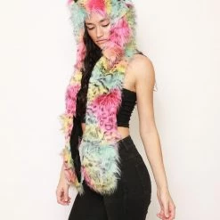 SpiritHoods LLC WOMENS Oaxaca Jaguar Collector Edition Faux Fur Hood 17 SpiritHoods LLC WOMENS Oaxaca Jaguar Collector Edition Faux Fur Hood