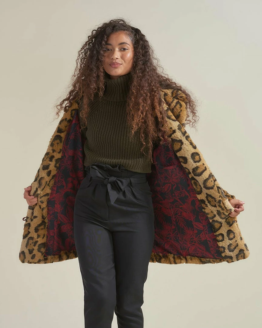 SpiritHoods LLC Jaguar Luxe Classic Faux Fur Coat | Women's 2 SpiritHoods LLC Jaguar Luxe Classic Faux Fur Coat | Women's