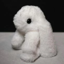 SpiritHoods LLC Bunny Faux Fur Keychain