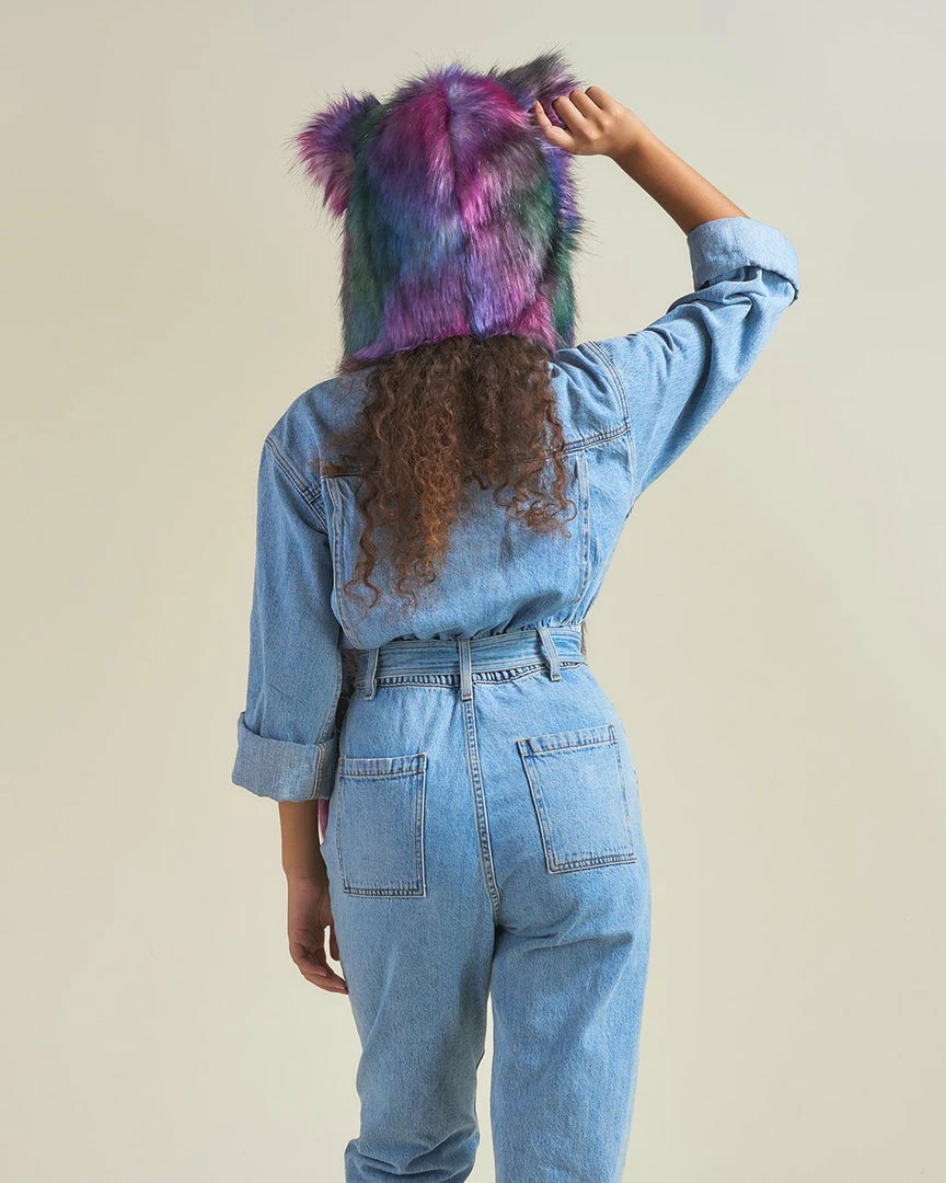 SpiritHoods LLC Artist Edition Lora Zombie Catzilla Faux Fur Hood | Women's DAY TIME STYLE 10 SpiritHoods LLC Artist Edition Lora Zombie Catzilla Faux Fur Hood | Women's DAY TIME STYLE