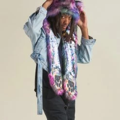 SpiritHoods LLC Artist Edition Lora Zombie Catzilla Faux Fur Hood | Men's DAY TIME STYLE 9 SpiritHoods LLC Artist Edition Lora Zombie Catzilla Faux Fur Hood | Men's DAY TIME STYLE