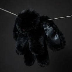 SpiritHoods LLC Bunny Faux Fur Keychain