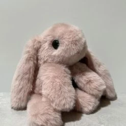 SpiritHoods LLC Bunny Faux Fur Keychain