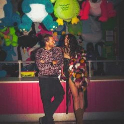 SpiritHoods LLC COLORFUL PARTY ANIMALS Rainbow Butterfly Hooded Faux Fur Coat | Women's