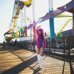 SpiritHoods LLC Lipstick Wolf Collector Edition Faux Fur Hood | Women's