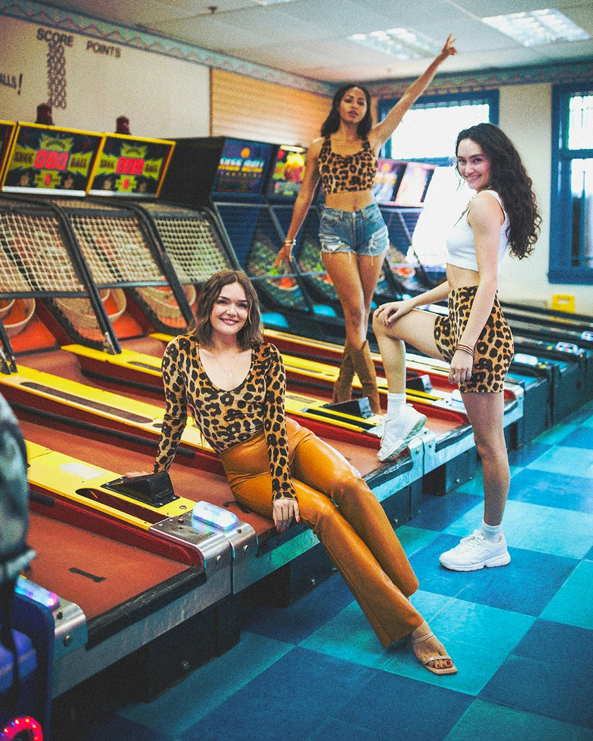 SpiritHoods LLC Jaguar Velvet Biker Short | Women's DAY TIME STYLE 9 SpiritHoods LLC Jaguar Velvet Biker Short | Women's DAY TIME STYLE