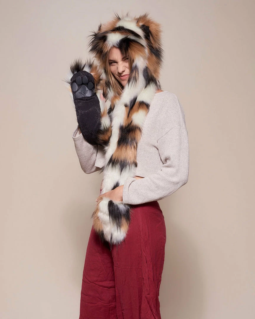 SpiritHoods LLC Manx Cat Collector Edition Faux Fur Hood 4 SpiritHoods LLC Manx Cat Collector Edition Faux Fur Hood
