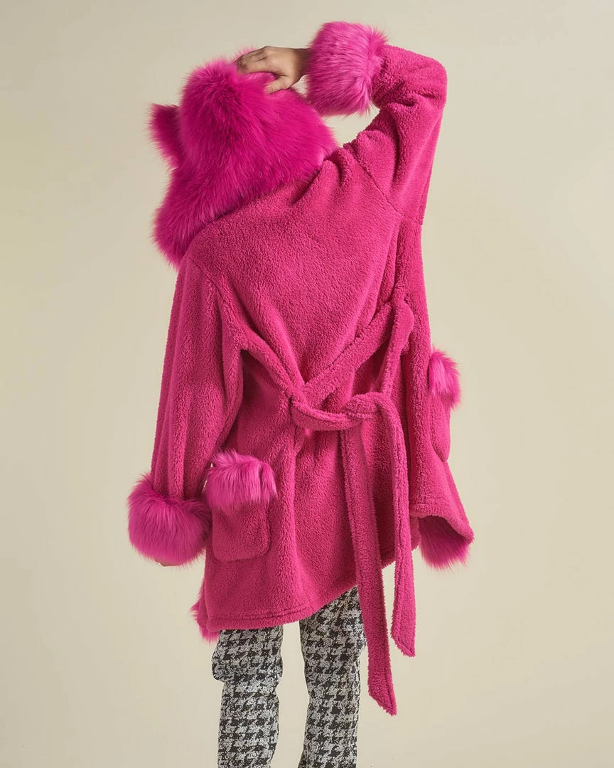 SpiritHoods LLC Lipstick Wolf Classic Short Faux Fur Robe | Men's NEW 5 SpiritHoods LLC Lipstick Wolf Classic Short Faux Fur Robe | Men's NEW