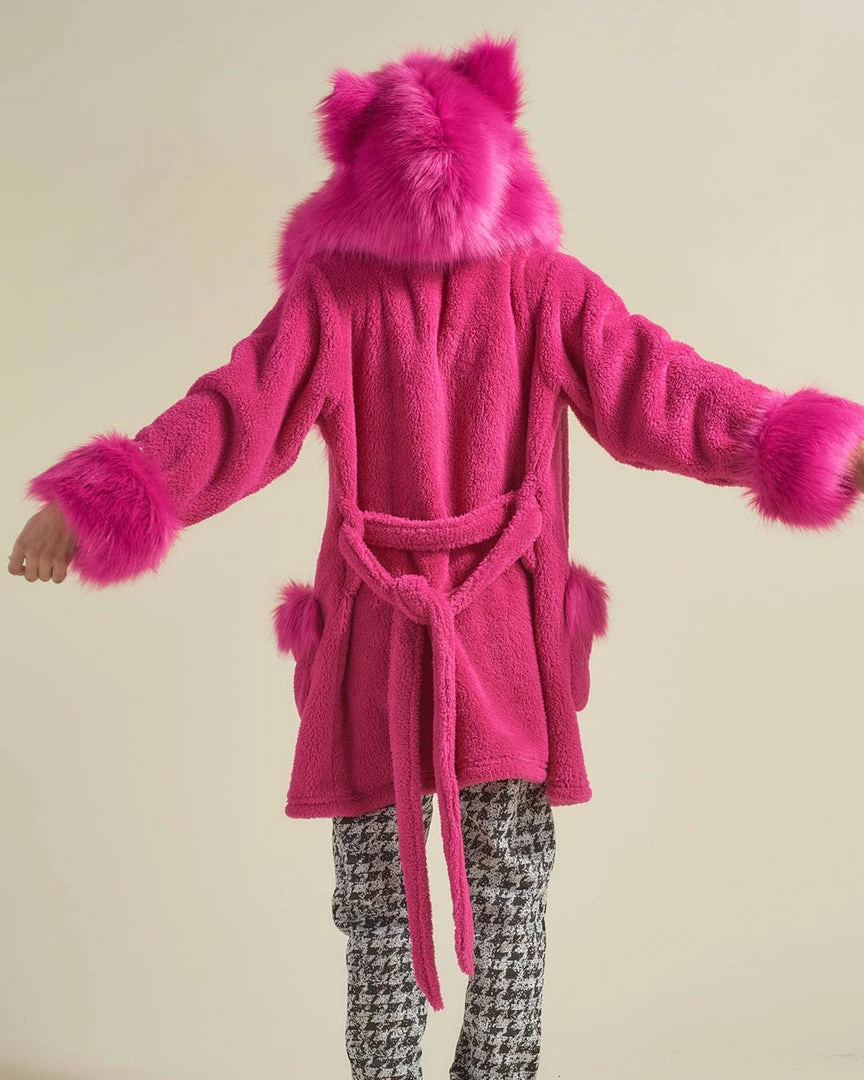 SpiritHoods LLC Lipstick Wolf Classic Short Faux Fur Robe | Men's NEW 2 SpiritHoods LLC Lipstick Wolf Classic Short Faux Fur Robe | Men's NEW