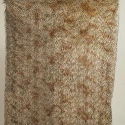 SpiritHoods LLC Golden Jackal Collector Edition Faux Fur Throw