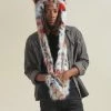 SpiritHoods LLC Strawberry Leopard Collector Edition Faux Fur Hood | Men's