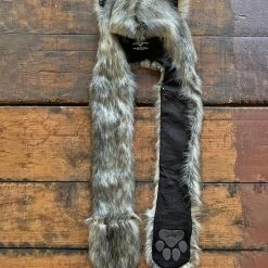 SpiritHoods LLC WOMENS Eurasian Wolf Limited Edition Faux Fur Hood | Unisex