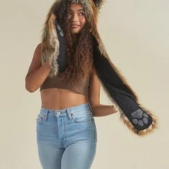SpiritHoods LLC FESTIVAL Red Fox Faux Fur Hood | Women's