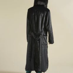 SpiritHoods LLC Black Panther Classic Faux Fur Style Robe | Men's