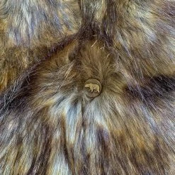 SpiritHoods LLC Grizzly Bear Limited Edition Faux Fur Hood | Unisex WOMENS