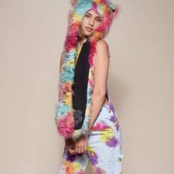 SpiritHoods LLC WOMENS Oaxaca Jaguar Collector Edition Faux Fur Hood 16 SpiritHoods LLC WOMENS Oaxaca Jaguar Collector Edition Faux Fur Hood