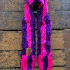 SpiritHoods LLC Wonder Cat Limited Edition Faux Fur Hood | Unisex VIBRANT COLORS
