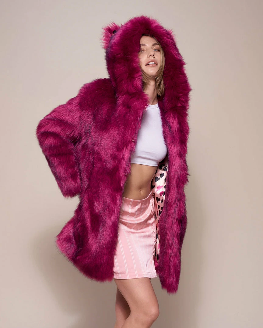 SpiritHoods LLC Love Wolf Luxe Classic Faux Fur Coat | Women's COLORFUL PARTY ANIMALS 7 SpiritHoods LLC Love Wolf Luxe Classic Faux Fur Coat | Women's COLORFUL PARTY ANIMALS