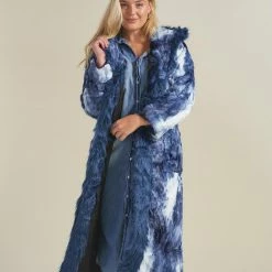 SpiritHoods LLC Water Wolf Classic Faux Fur Style Robe | Women's NIGHT TIME STYLE 19 SpiritHoods LLC Water Wolf Classic Faux Fur Style Robe | Women's NIGHT TIME STYLE