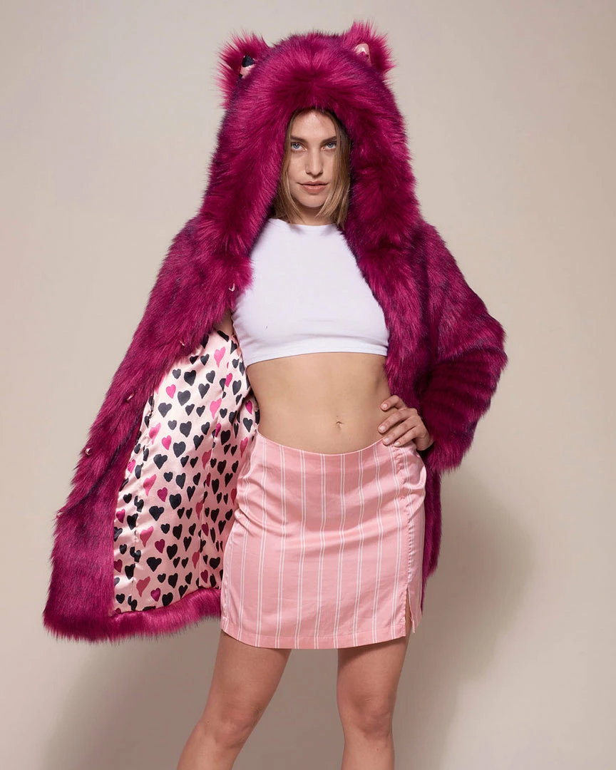 SpiritHoods LLC Love Wolf Luxe Classic Faux Fur Coat | Women's COLORFUL PARTY ANIMALS 5 SpiritHoods LLC Love Wolf Luxe Classic Faux Fur Coat | Women's COLORFUL PARTY ANIMALS