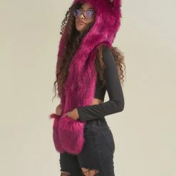 SpiritHoods LLC Love Wolf Collector Edition Faux Fur Hood | Women's