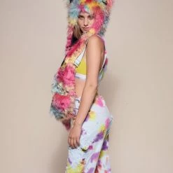 SpiritHoods LLC WOMENS Oaxaca Jaguar Collector Edition Faux Fur Hood 15 SpiritHoods LLC WOMENS Oaxaca Jaguar Collector Edition Faux Fur Hood