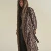 SpiritHoods LLC NIGHT TIME STYLE Savannah Cat Classic Faux Fur Style Robe | Men's