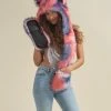 SpiritHoods LLC Peach Sorbet Kitten Faux Fur Hood | Women's