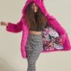 SpiritHoods LLC Lipstick Wolf Classic Collector Edition Faux Fur Coat | Women's COLORFUL PARTY ANIMALS