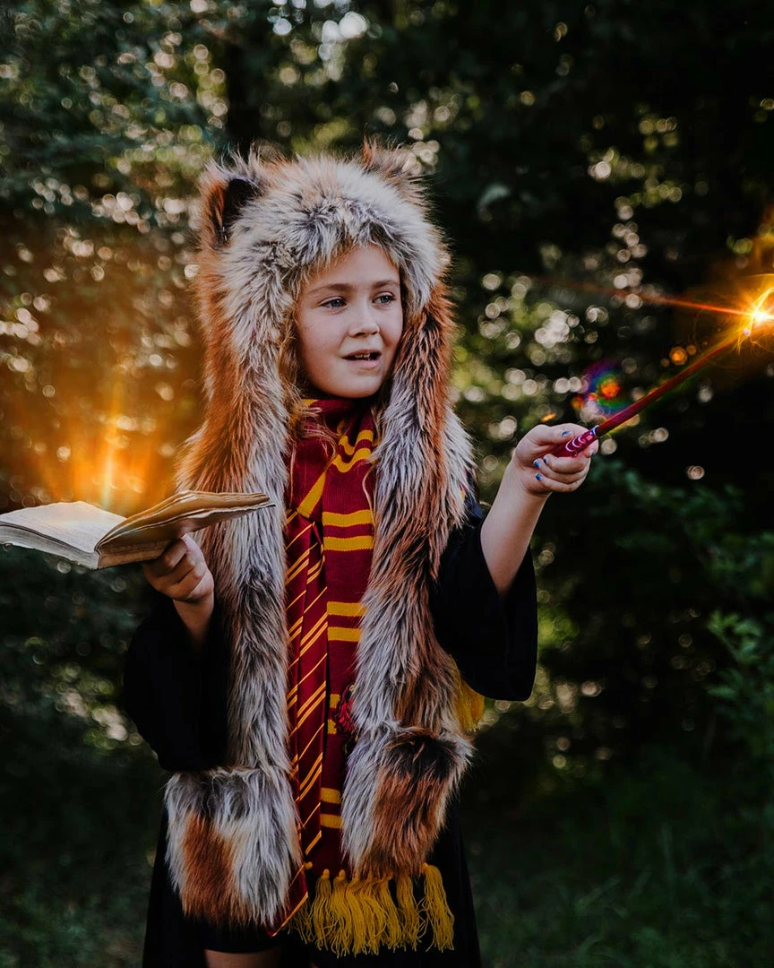 SpiritHoods LLC Kids Red Fox Faux Fur SpiritHood 4 SpiritHoods LLC Kids Red Fox Faux Fur SpiritHood