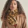 SpiritHoods LLC Jaguar Luxe Faux Fur Scarf | Women's