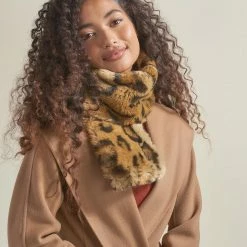 SpiritHoods LLC Jaguar Luxe Faux Fur Scarf | Women's