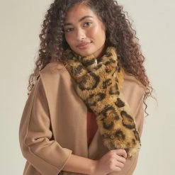 SpiritHoods LLC Jaguar Luxe Faux Fur Scarf | Women's
