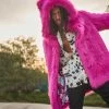SpiritHoods LLC Lipstick Wolf Classic Collector Edition Faux Fur Coat | Men's COLORFUL PARTY ANIMALS