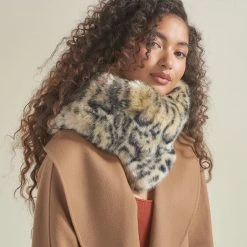 SpiritHoods LLC Ocelot Luxe Faux Fur Scarf | Women's PREMIUM DESIGNS