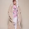 SpiritHoods LLC Snow Leopard Classic Faux Fur Robe | Men's COMING SOON