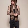 SpiritHoods LLC Savannah Cat Collector Edition Faux Fur Hood | Men's FESTIVAL SALE