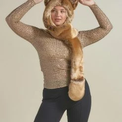 SpiritHoods LLC DAY TIME STYLE Coyote Dia De Los Muertos Luxe CE Hood | Women's