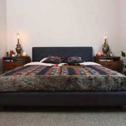 SpiritHoods LLC BACK-IN-STOCK Direwolf Faux Fur Large Blanket