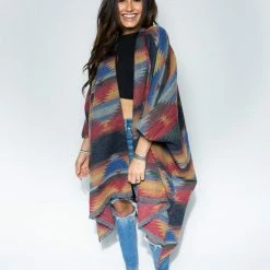 SpiritHoods LLC Dire Wolf Fabric Poncho | Women's