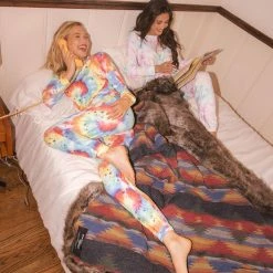 SpiritHoods LLC CUDDLE TIME Direwolf Faux Fur Throw