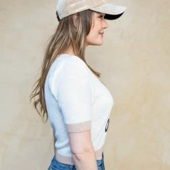 SpiritHoods LLC Phoenix Tan Velvet Baseball Hat | Women's DAY TIME STYLE