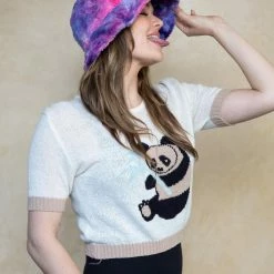 SpiritHoods Cotton Candy Faux Fur Bucket Hat | Women's DAY TIME STYLE 19 SpiritHoods Cotton Candy Faux Fur Bucket Hat | Women's DAY TIME STYLE