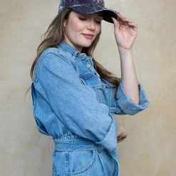 SpiritHoods LLC Phoenix Grey Velvet Baseball Hat | Women's